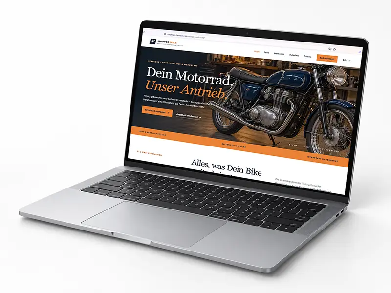 Oldtimerwerkstatt für Moppeds
