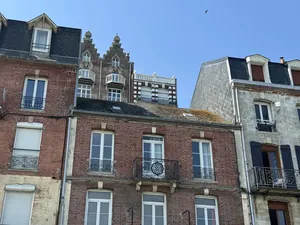 Häuser und Straßen in Le Tréport
