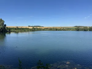 Spiegelungen auf einem See