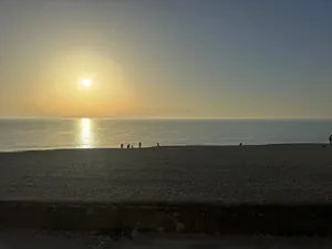 Sonne über dem Meer