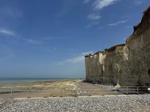 Kreidefelsen und Strand