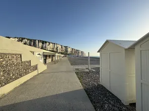 Strandhütten an der Promenade